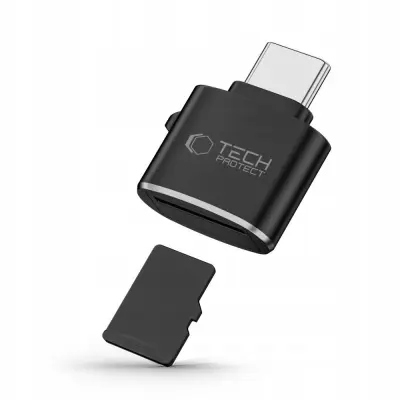 TECH-PROTECT ADAPTER USB-C ZA MICRO SD TF ČITALEC KARTIC