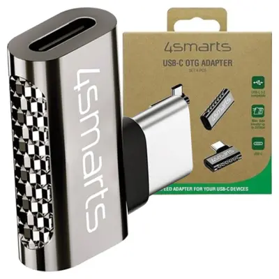 4SMARTS OTG USB-C ADAPTER ZA PAMETNE TELEFONE TABLICE 4 KOSI HITER PRENOS