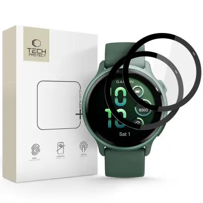 TECH-PROTECT HYBRID GLASS 2-PACK ZA GARMIN VIVOACTIVE 6 VISOKA KAKOVOST