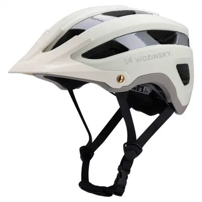 WOZINSKY MTB ČELADA Z ODSTRANLJIVIM VIZIRJEM, LAHKA, 57-62 CM ZA KOLO