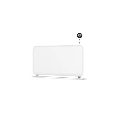 MILL panelni konvekcijski radiator Wi-Fi 1500W bel jeklo PA1500WIFI4A