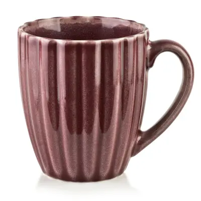 Skodelica keramika Affekdesign Evie Burgundy 8,7x11,5x10 bordo 1kos
