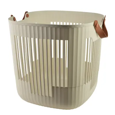 Košara Mondex Zac 38x38x38cm kremna 1kos