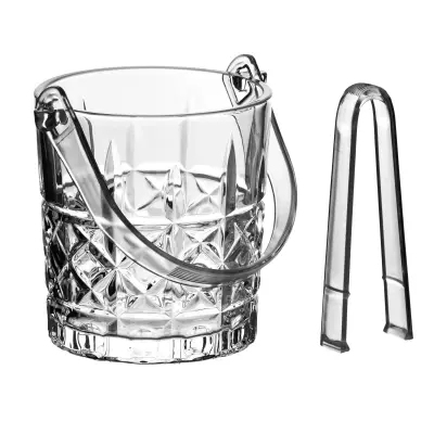 Posoda za led steklo Modern Kitchen 11x11x13 transparentna 1set