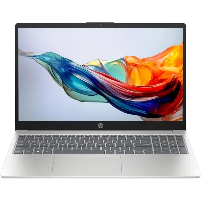 Prenosnik HP 15-fc0473ng 39,6 cm (15,6"), 1920x1080, Ryzen 7 5825U, 16 GB RAM, 512 GB SSD, W11P, srebrn|Domača uporaba