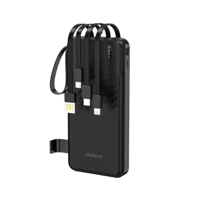 DUDAO POWERBANK K11 10000MAH Z VGRAJENIMI KABI ZA IPHONE