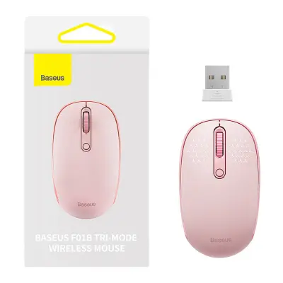 BREZŽIČNA MIŠKA BASEUS F01B TRI-MODE 2.4G BT5.0 ZA RAČUNALNIK