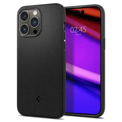 OVITEK SPIGEN MAG ARMOR ZA IPHONE 14 PRO Z ZAŠČITO PRED PRASKAMI MAGSAFE
