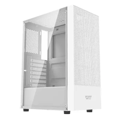 DARKFLASH A290 RAČUNALNIŠKO OHIŠJE Z NAPAJALNIKOM BELO ZA PC ATX S HLAJENJEM