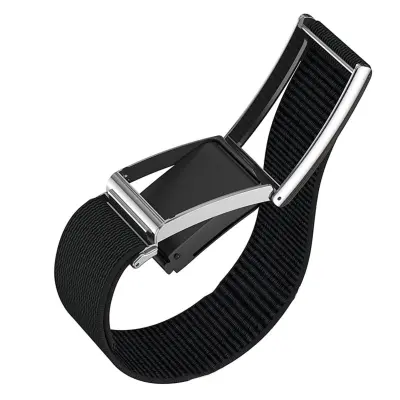 Raztegljiv 25 mm trak za roko za Whoop 5, najlon in cink Black