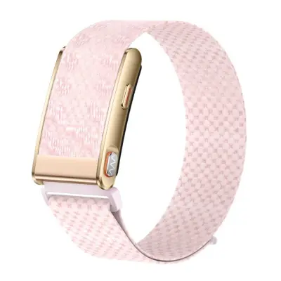 Zapestnica brez zaslona — ECG, srčni utrip, 120+ športnih načinov, 180mAh Pink