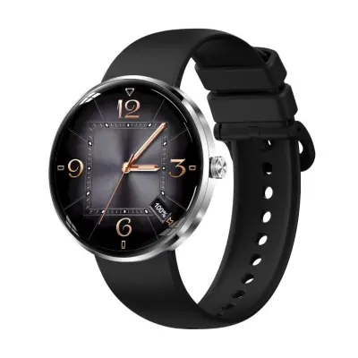 Pametna ura T93 — 1.43 inch AMOLED, IP68, SpO2 in srčni utrip Black + Silver
