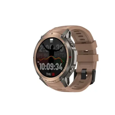 Pametna ura 1.43 inch AMOLED, Multi-GNSS, 5ATM in Bluetooth klici Gold