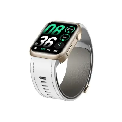 Pametna ura HealthWear združljiva — 1.952 inch AMOLED, 500mAh, IP67 White