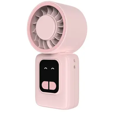 F36 Mini ročni ventilator – polnljiv, termoelektrično hlajenje Pink