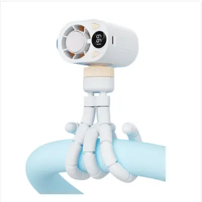 Octopus prenosni tih USB ventilator X32 z 199-stopenjskim nadzorom White