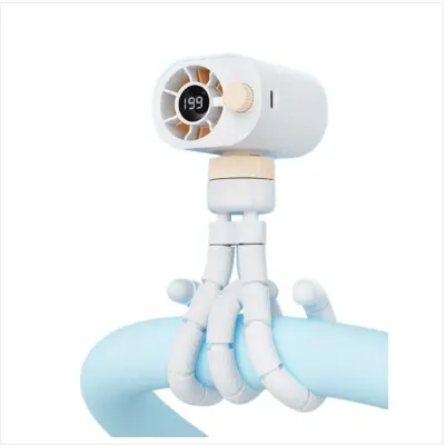 Octopus Fan USB ventilator, tih, 199-stopenjski, 360° nastavljiv White