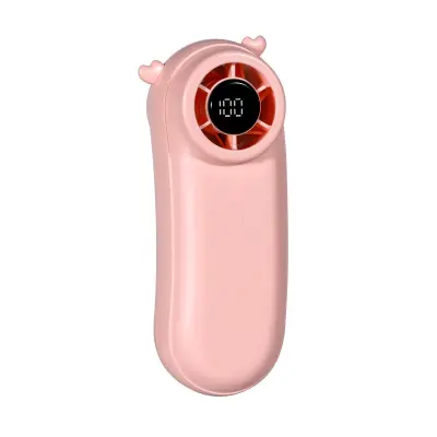 Mini visokohitrostni ročni ventilator, 100-stopenjski nadzor Pink