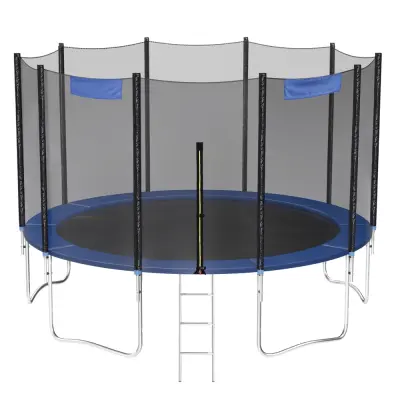 Trampolin premera 305 cm, modra