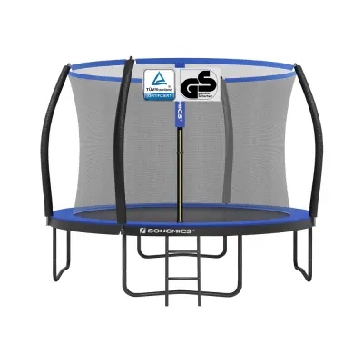 Trampolin 305x256 cm Črna Zunanja