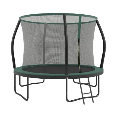 Trampolin 305x256 cm Črna