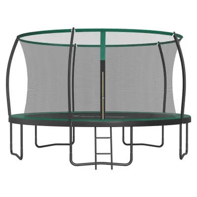 Trampolin 427x270 cm Črna