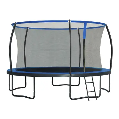 Trampolin 427x270 cm Črna