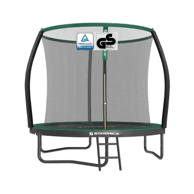 Trampolin 244x239 cm Črna