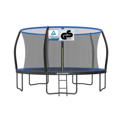 Trampolin 427x270 cm Črna