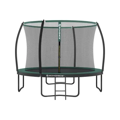 Trampolin 305x256 cm Črna