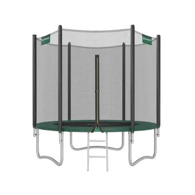 Trampolin 244x239 cm Črna