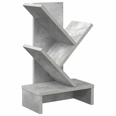 vidaXL Polica za knjige drevesa 3-nadstropna 30 x 18 x 48 cm