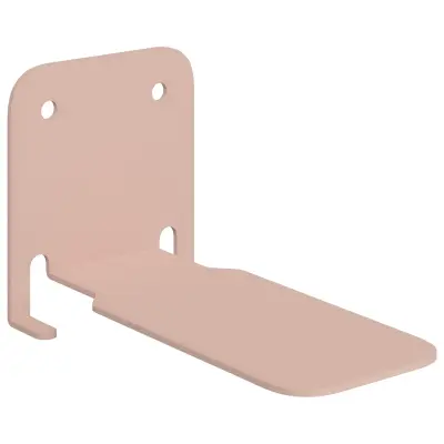 vidaXL Ležeča polica s polico 8 pcs Roza 6 x 10,8 x 6,6 cm