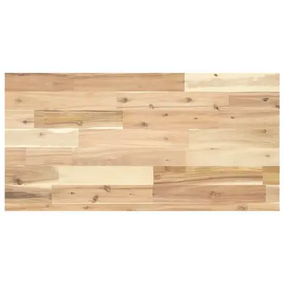 vidaXL Plavajoča polica 80x40x4 cm neobdelan masiven akacijev les