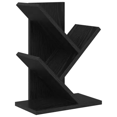 vidaXL Polica za knjige drevesa 3-nadstropna 30 x 18 x 40 cm
