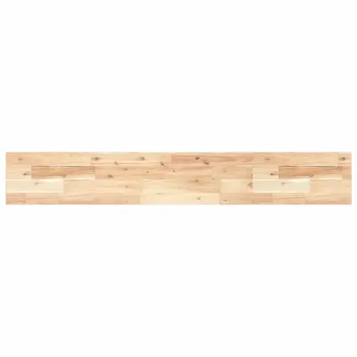 vidaXL Plavajoča polica 120x20x2 cm neobdelan masiven akacijev les