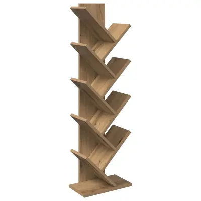 vidaXL Polica za knjige v obliki drevesa 6-nadstropna 30 x 18 x 100 cm