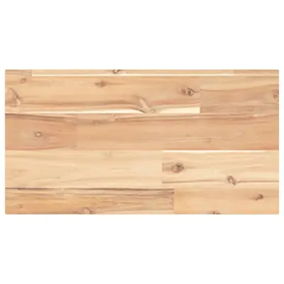 vidaXL Plavajoča polica 40x20x2 cm neobdelan masiven akacijev les