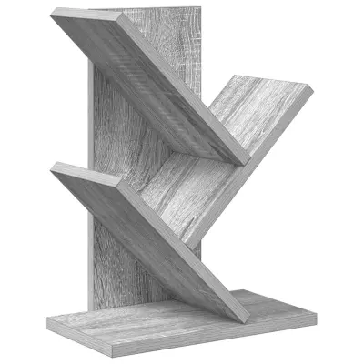 vidaXL Polica za knjige drevesa 3-nadstropna 30 x 18 x 40 cm