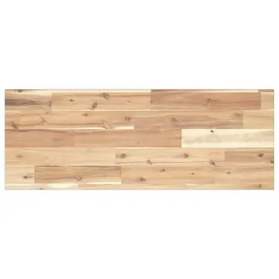 vidaXL Plavajoča polica 100x30x2 cm neobdelan masiven akacijev les