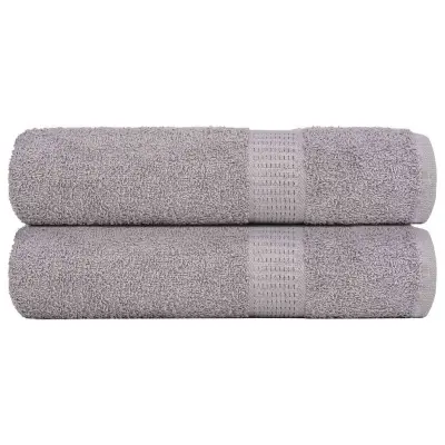 vidaXL Brisače za roke FROGN 2 kosa sive 50x100 cm 360 g/m²