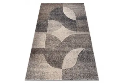 Preproga ARCANA 3893 – rjava / oranžna, geometrijska, moderna 120x170 cm