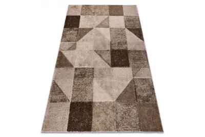 Preproga ARCANA 0822 – bež / rjava, geometrijska, moderna 280x370 cm