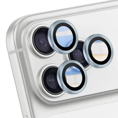 Zaščita leče kamere za iPhone 17 Pro Max z ojačanim robom