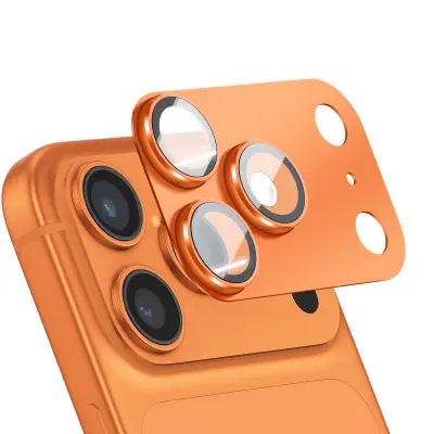 Zaščita objektiva kamere za iPhone 17 Pro Max Enodelni okvir iz aluminija