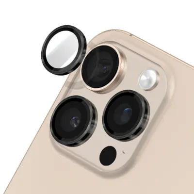Komplet 2 zaščit kamer za iPhone 16 / 16 Pro Max proti praskam