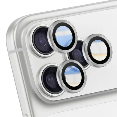 Zaščita leče kamere za iPhone 17 Pro Max z ojačanim robom