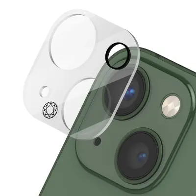 Zaščita leče kamere za iPhone 13 / 13 Mini iz kaljenega stekla 9H