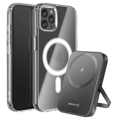 Paket MagSafe iPhone 11 Pro Max z dvomaterialnim ovitkom in powerbankom 5000 mAh
