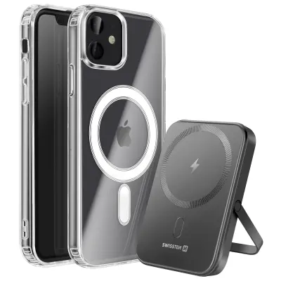 Paket MagSafe za iPhone 11 z dvomaterialnim ohišjem in powerbankom 5000 mAh